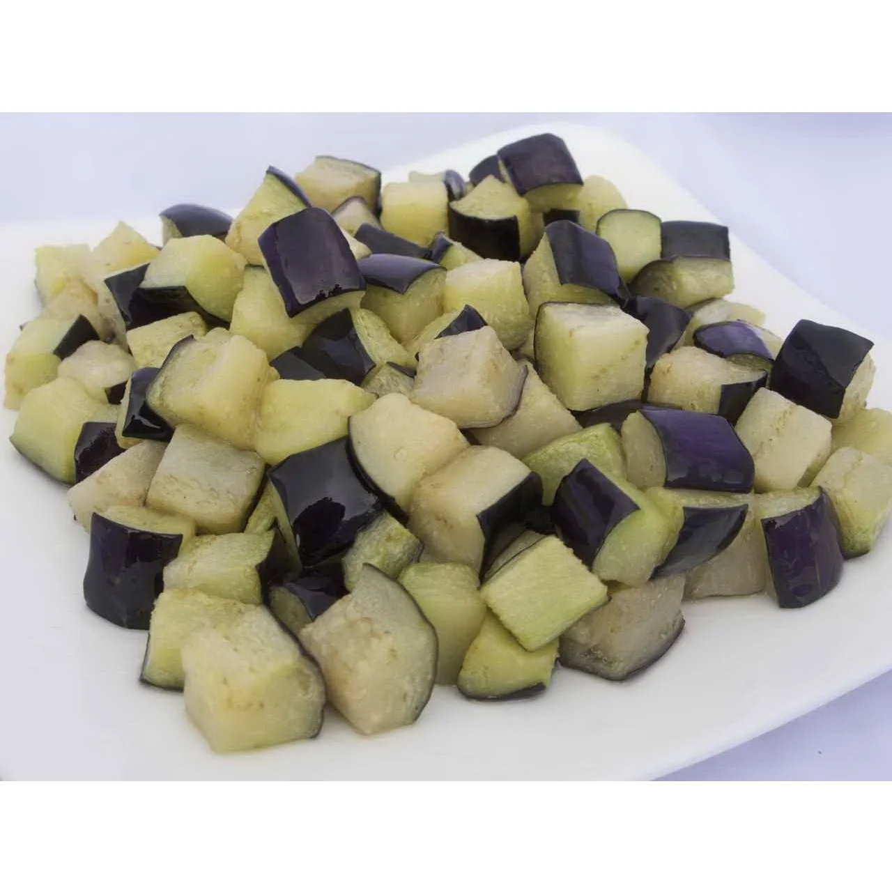 IQF Frozen Fried Eggplant Dice Cut With Good Price And High Quality From Vietnam Wholesale