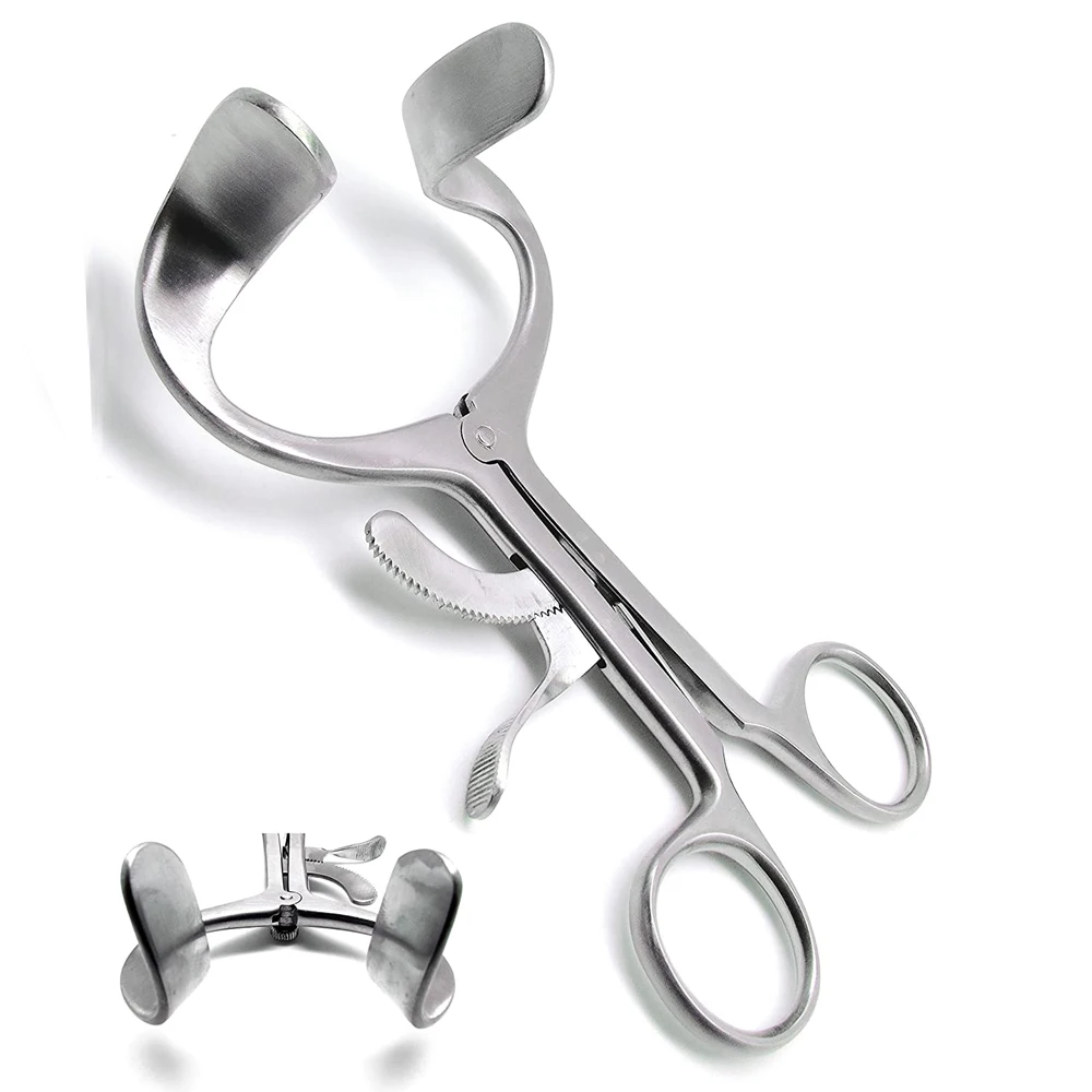 Stainless Steel top Selling High Quality Dental Mouth Gag with Lock  Premium Mouth Gag Made in Pakistan
