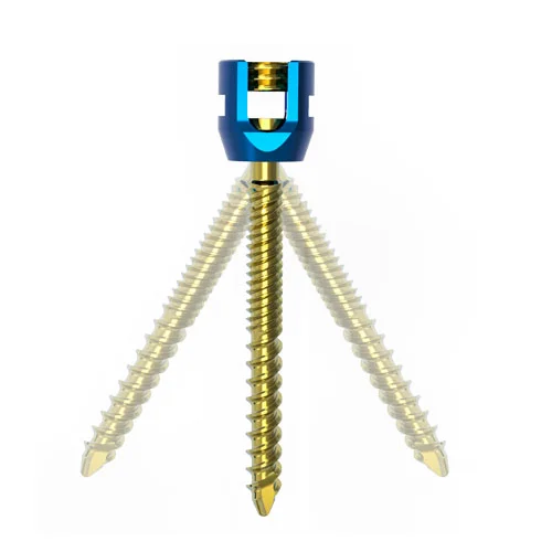 Экспортер хирургических имплантов, титановый двухниточный полиаксиальный винтовой инструмент, набор в Гуджарате