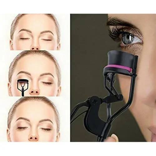 
Eyelashes Tools Vendor Wholesale Eyelash Curler Private Label Packaging Eyelash Curler With Rubber Handle 