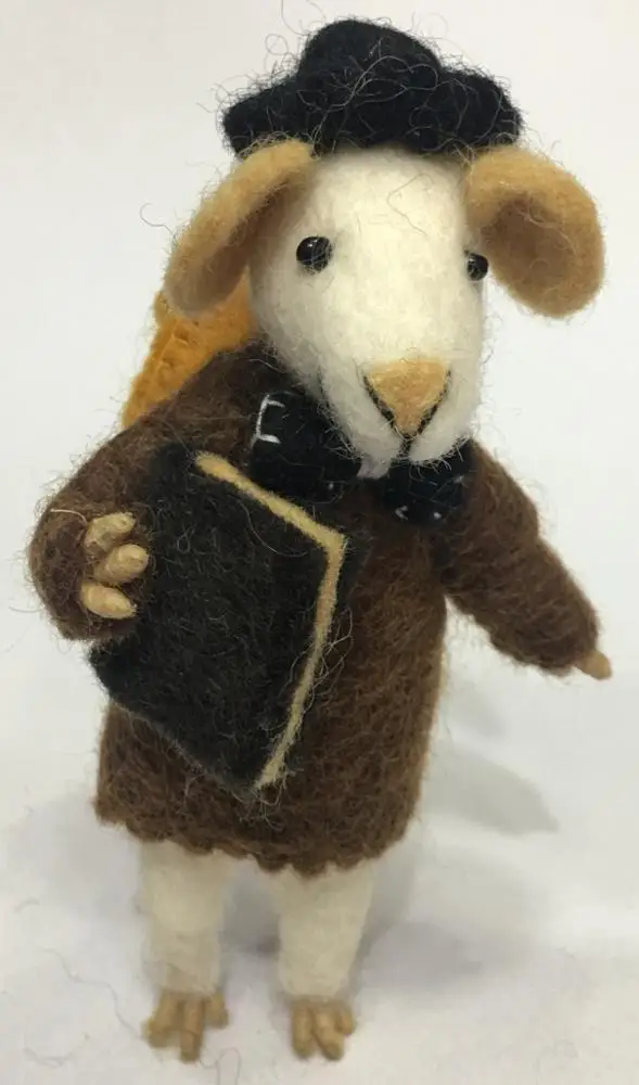 Needle Felted Mouse Family/Cute Felted Mouse Family/Fair Made Mouse Family in Nepal