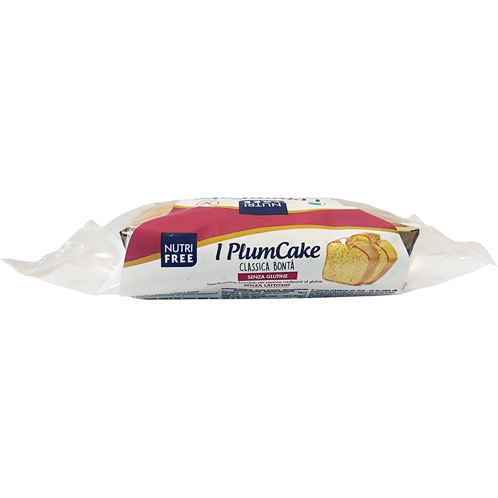 Gluten Free CLASSIC CHOCOLATE PLUMCAKE 330g Small Cake 0.33 Kg Bag Packaging Chocolate Flavor BCS IFS with 5 Shelf Life