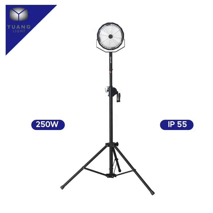 
Yuang Light Waterproof IP55 250 W LED Mobile Lighting Light Tower 