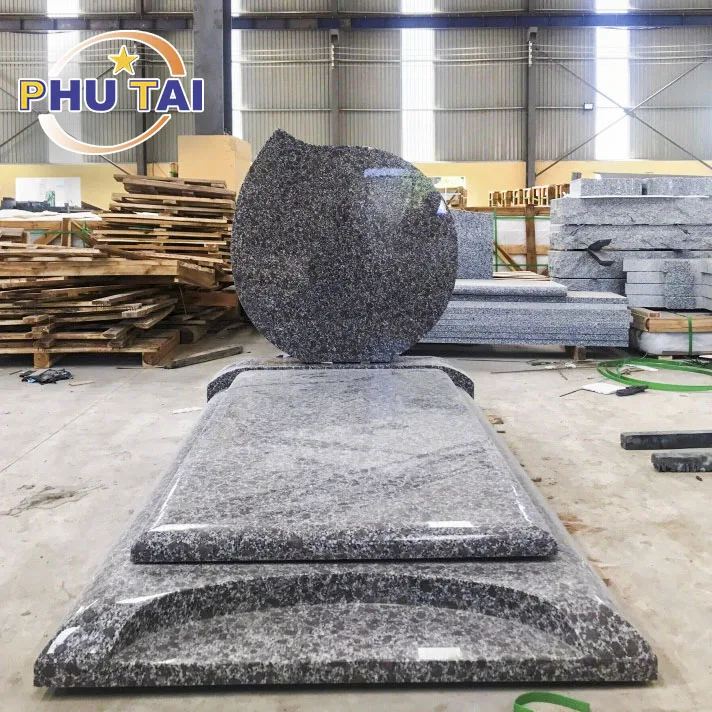Frank Tombstone Cheap price Granite high quality top polished by Phutai Vietnam