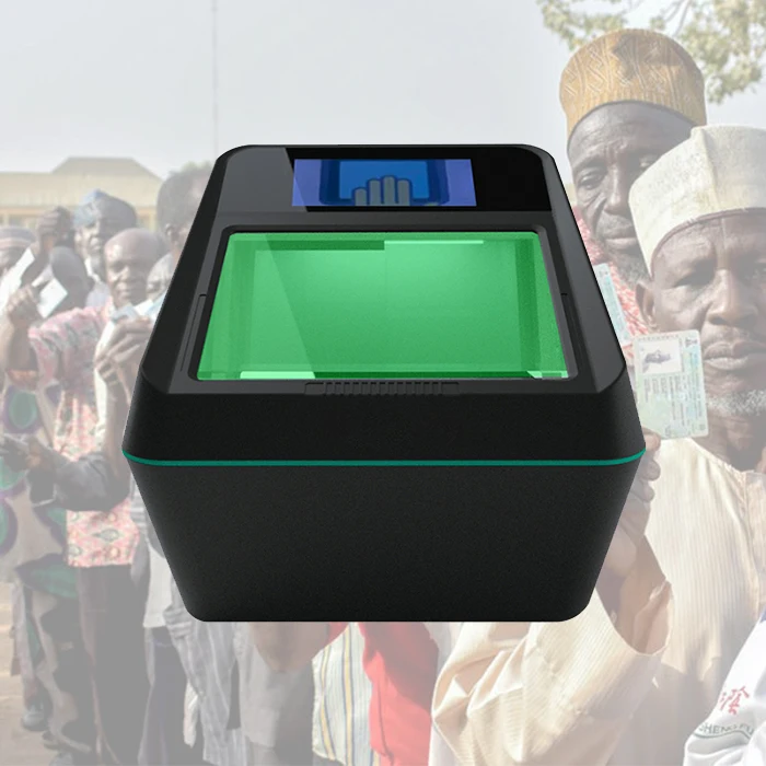 
Portable FBI Appendix F Certified Biometric Fingerprint 10 Fingerprint Scanner Biometric Aratek 442 Fingerprint Machine 