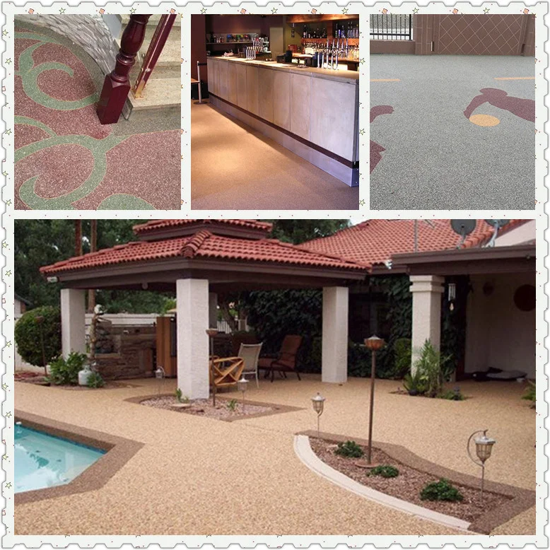 Driveway Resin Nonyellow 2 Parts Polyurethane Driveway Resin For Footpaths Driveway Resin For Footpaths