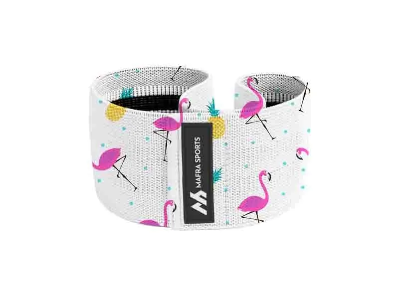 Marble resistance band set, custom pattern wholesale hip booty circle loop resistance band fitness set