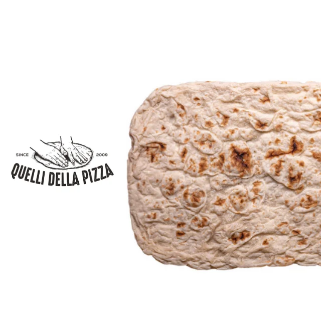 
Quelli della pizza premium italian quality pre cooked base pizza fragrant and soft deep frozen high flour white pizza base  (1700006645416)