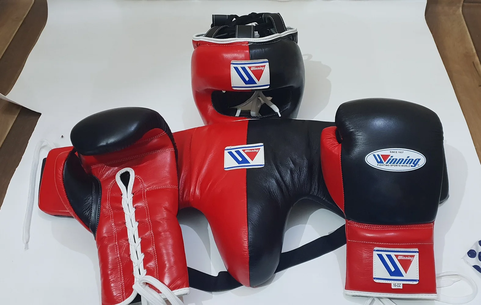 Leather Groin Guard Groin Protector Custom Made Winning Boxing Sets Boxing Gear Leather Sets Boxing gloves head guard groin guar