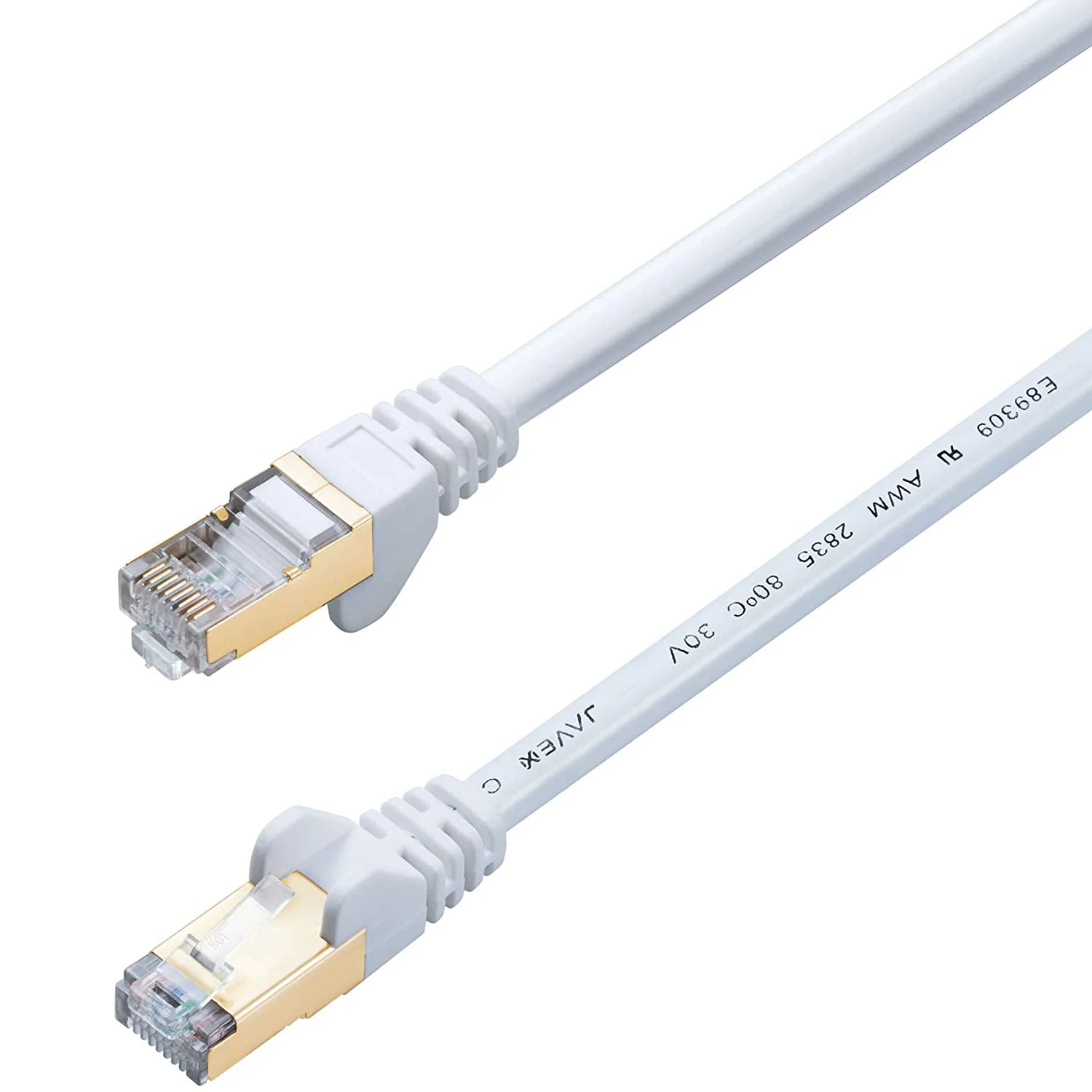 
CAT7 Oxygen Free Copper With Golden Connector Fluke Pass Network Ethernet Patch Cable 