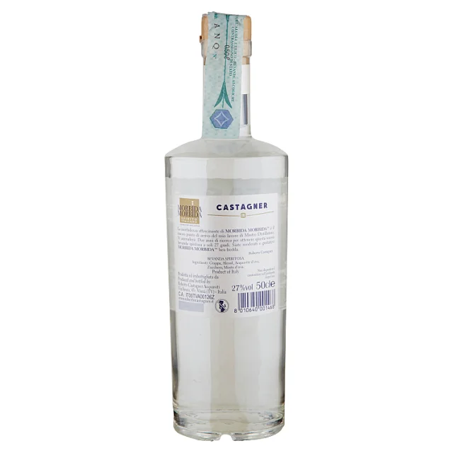 PREMIUM MADE IN ITALY HIGH QUALITY SPIRIT MORBIDA MORBIDA 500 ML GLASS BOTTLE