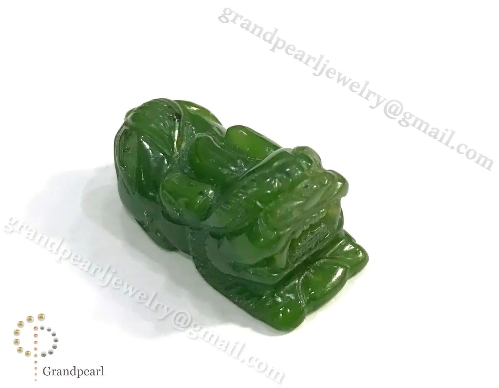 16x33mm_Animal Carvings - Genuine Canadian Nephrite Jade