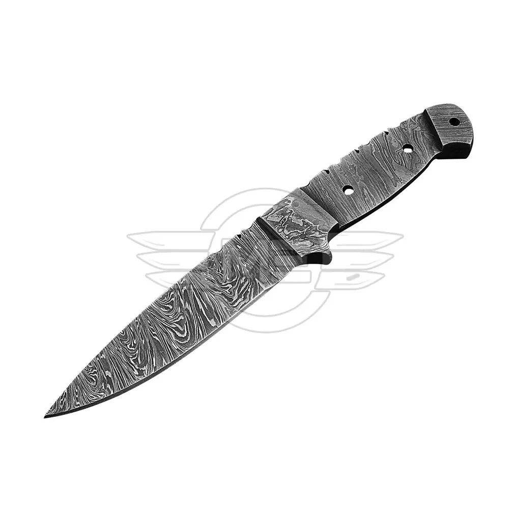 
Custom Damascus Handmade Hunting Blank Blade Knife 