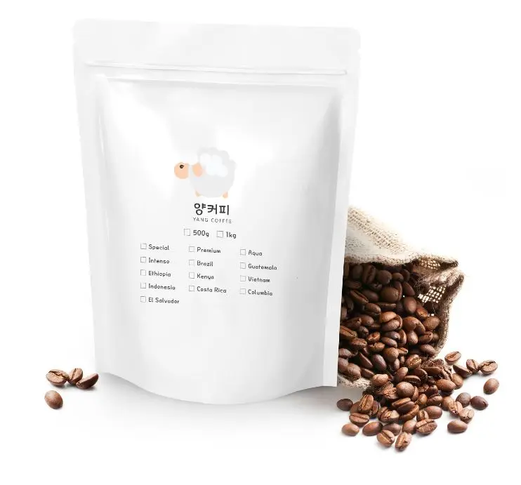 Бразильский Эфиопский растушевывающий аквариумный Кофе 500 г 1000 г