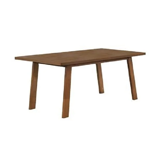 Обеденный стол из массива резины и дерева, высококачественный кухонный обеденный стол, набор мебели 3 фута X 6 футов