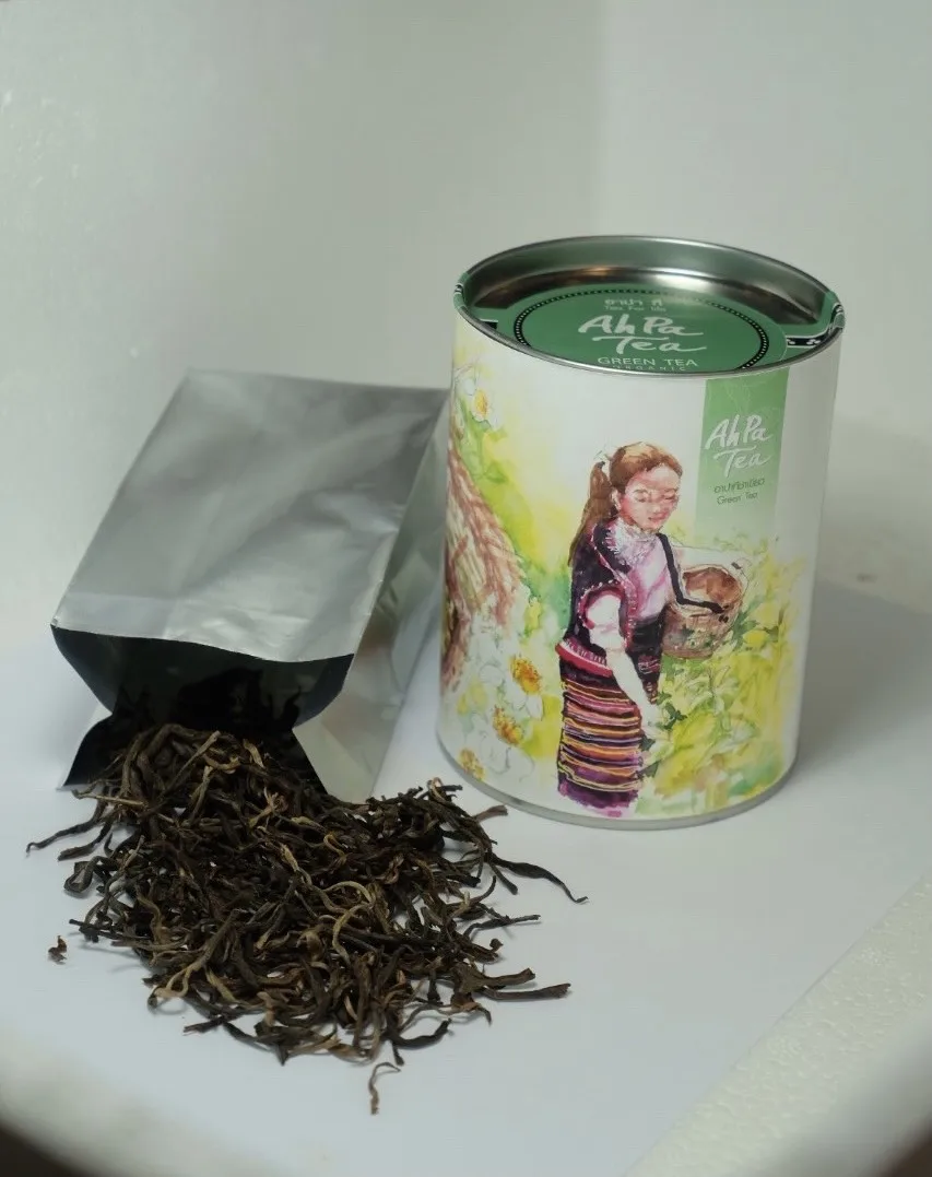 
Organic Assam Green Tea Organic Assam Red Tea Product of Thailand by Happy Center 