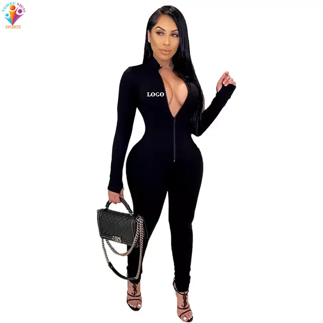 Женский комбинезон из спандекса