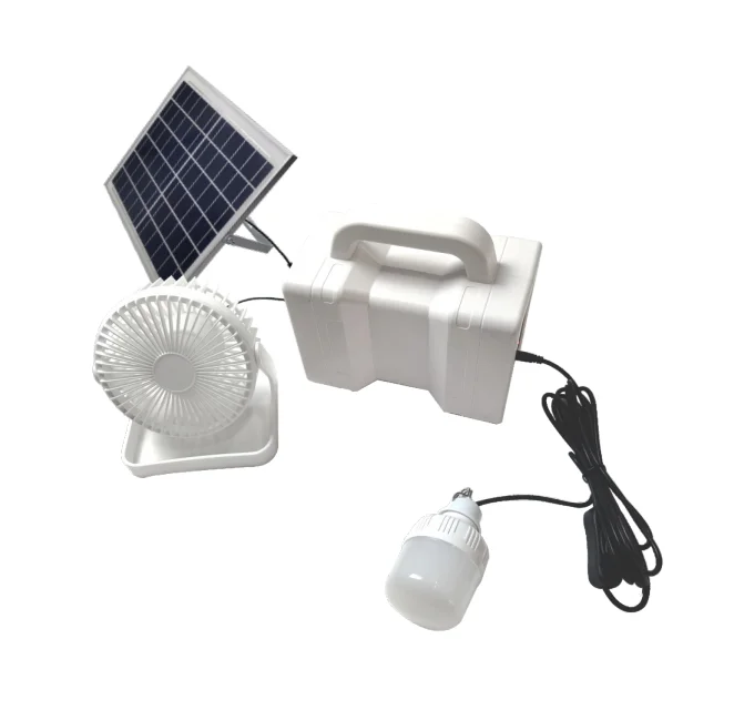 Wholesale Mini Portable Solar Power Home Lighting System Generator With Fan and TV