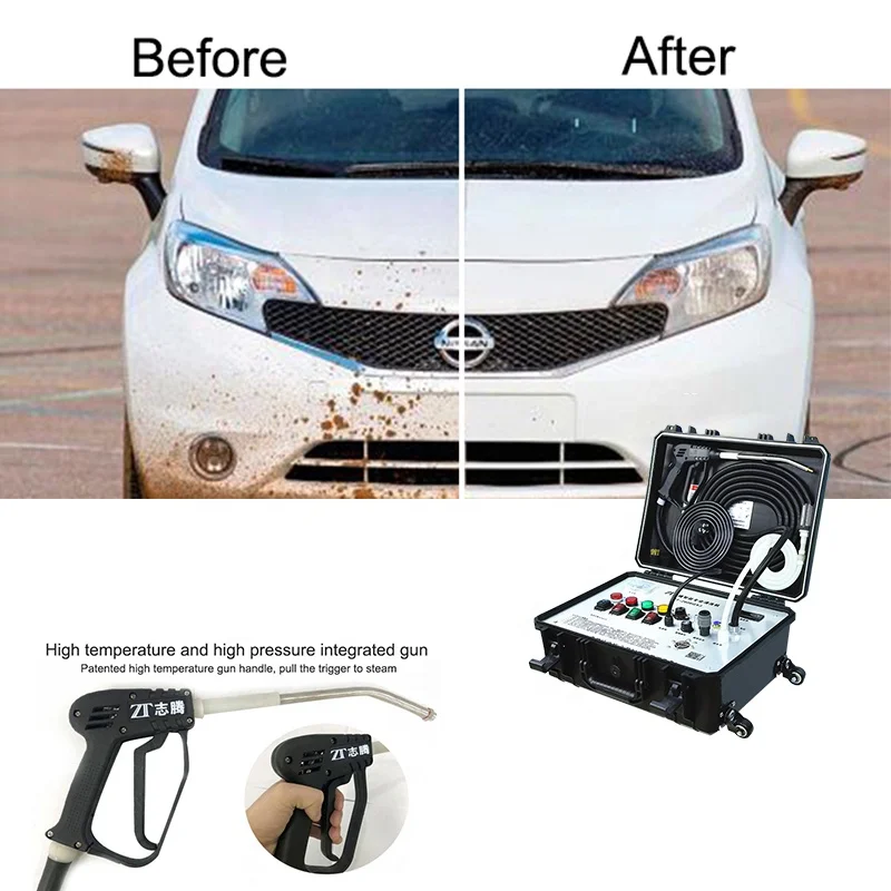 Car air conditioner detailing kit pressure washer optima steam engine and vacuum cleaners ac cleaning machine for carwash