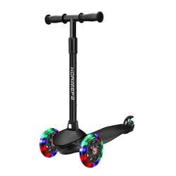 EU Europa Europe US Popular Sales Flash Wheel Children Mini Kids Scooters Wholesale