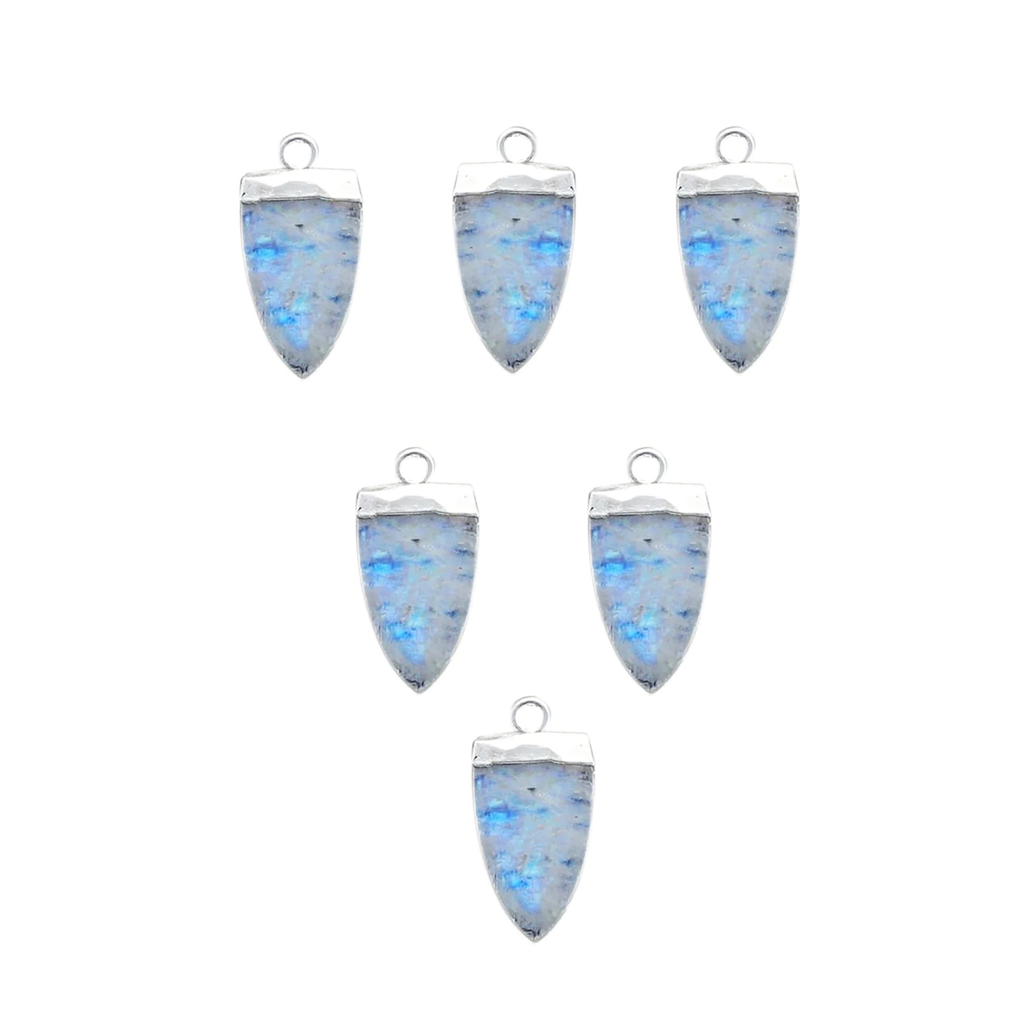 Хризопраз драгоценных камней золотые гальванические половина Маркиза Форма кулон ювелирные изделия GH-10