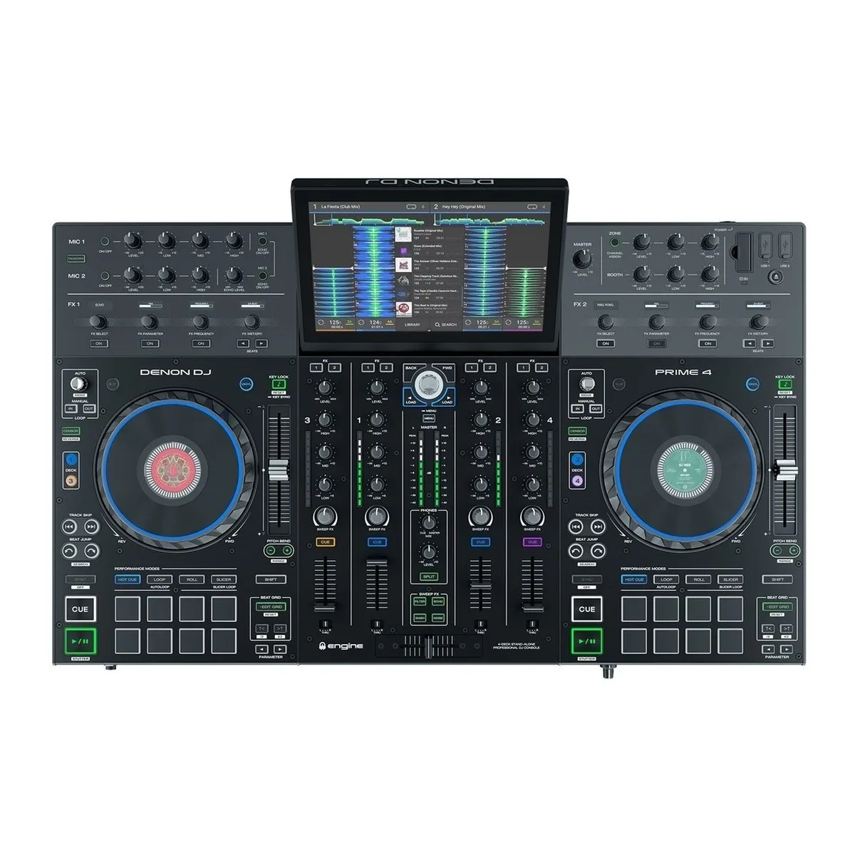 Автономный DJ-контроллер Denon DJ Prime 4