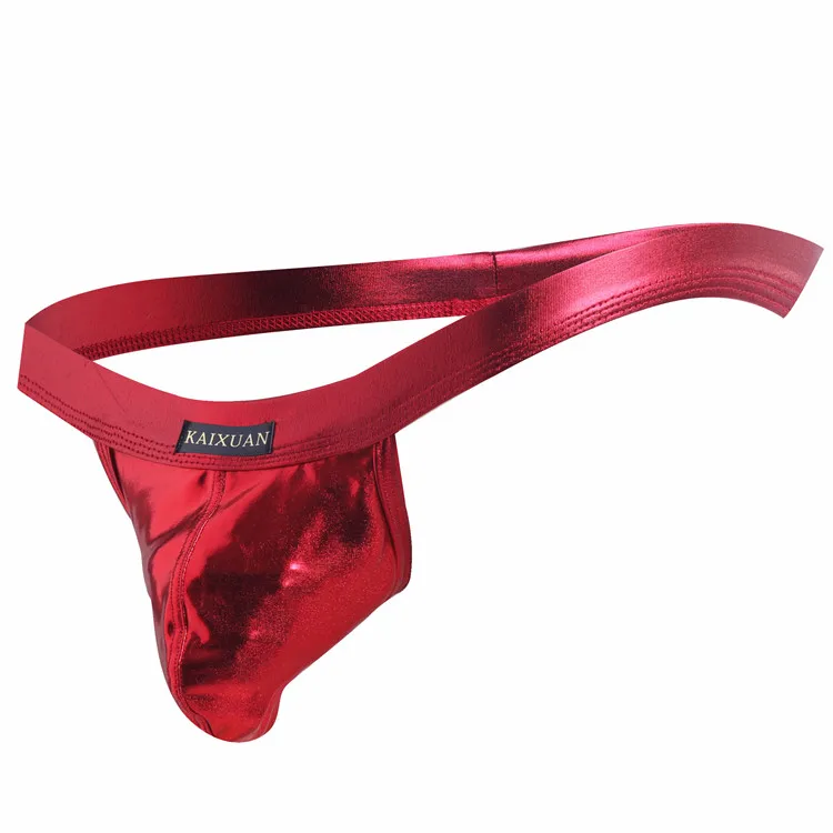 Бесплатный образец молодых Китай гей для мальчиков красного цвета, с высокой талией, сексуальные мужские трусы на бедрах, стринги нижнее белье