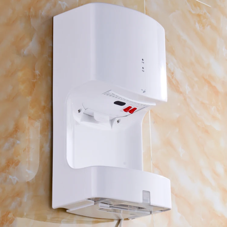 Favorable Price Plastic Bathroom UV Light Portable  Mini Electric Automatic Hand Dryer