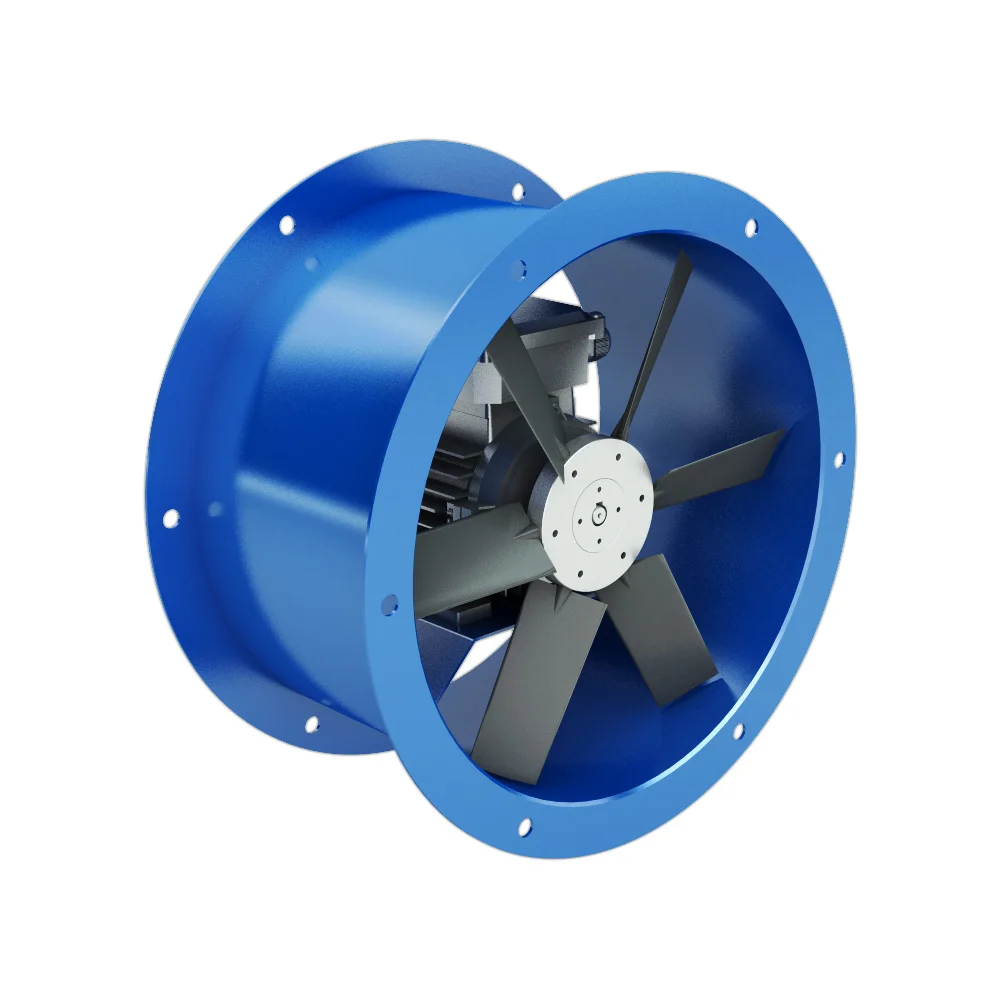 
Italian Fan AEM 454B Ducted axial fan - High capacities and low pressures - For ventilation and conditioning in naval and mining 
