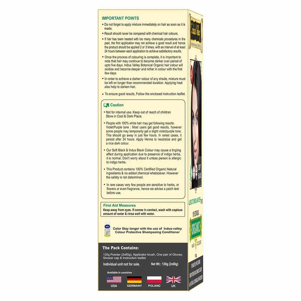 New 100% Organic Dye Hair Color Indus-Valley OEM Private Label Hair Color At Best Price