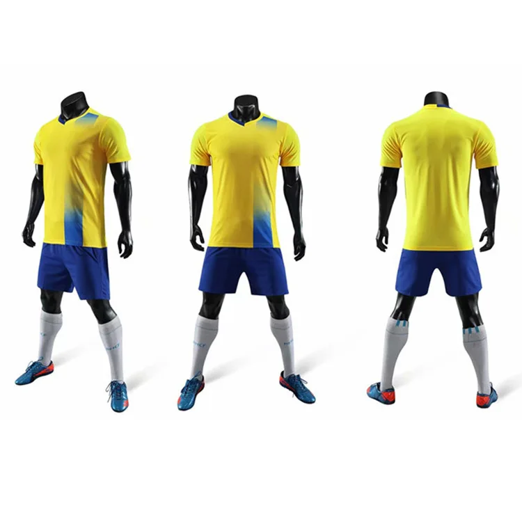 Hot Sale Custom Sublimation Sport Wear Team Men Soccer Kits Jersey Uniform Football Shirt Maker