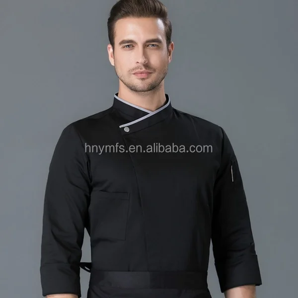 
65% Polyester 35% Cotton Soft Chef Garment Jacket Chef Cook Uniform Chef Uniforms for Food Industry 