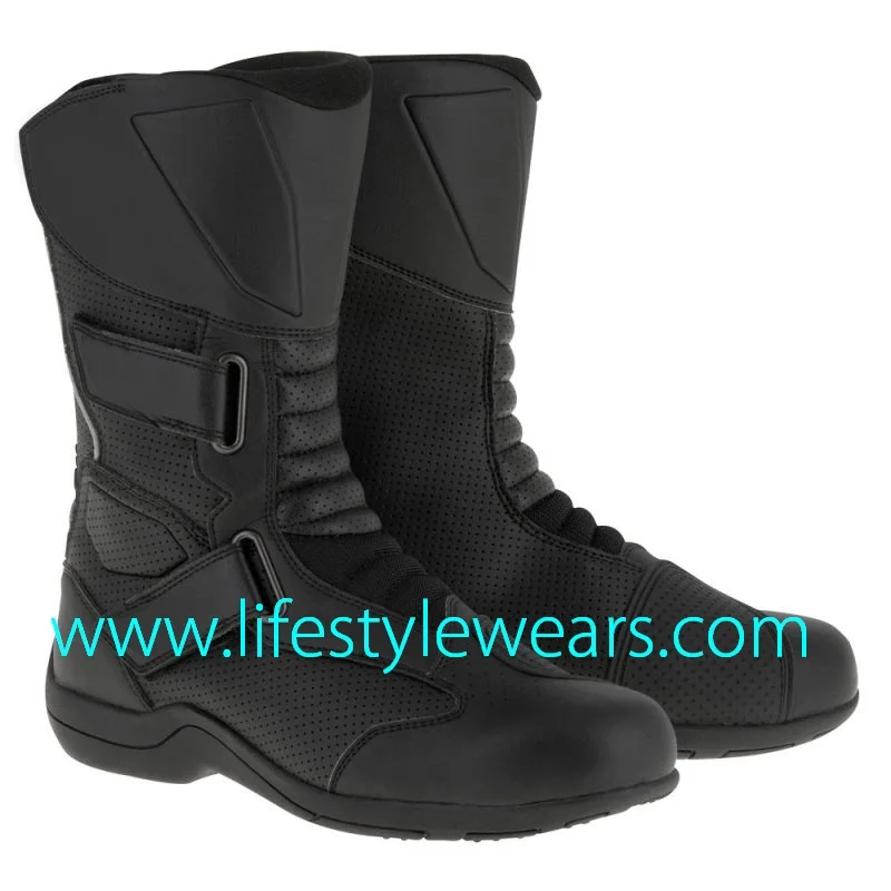 
boots red motorcycle boots leather police boots black leather police boots 