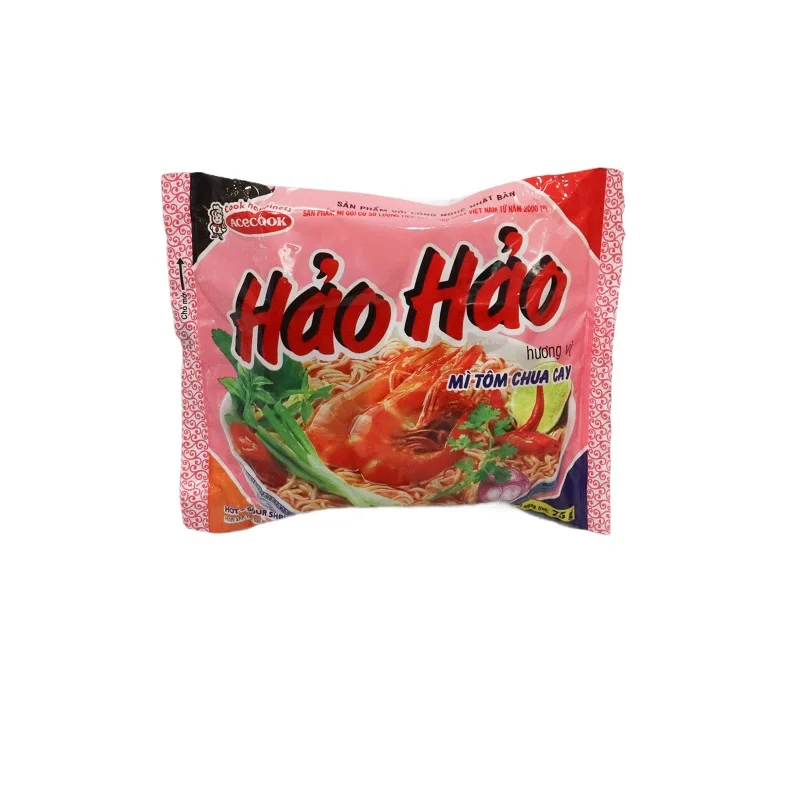 Hao мгновенная лапша 75 г высококачественный острый и кислый вкус