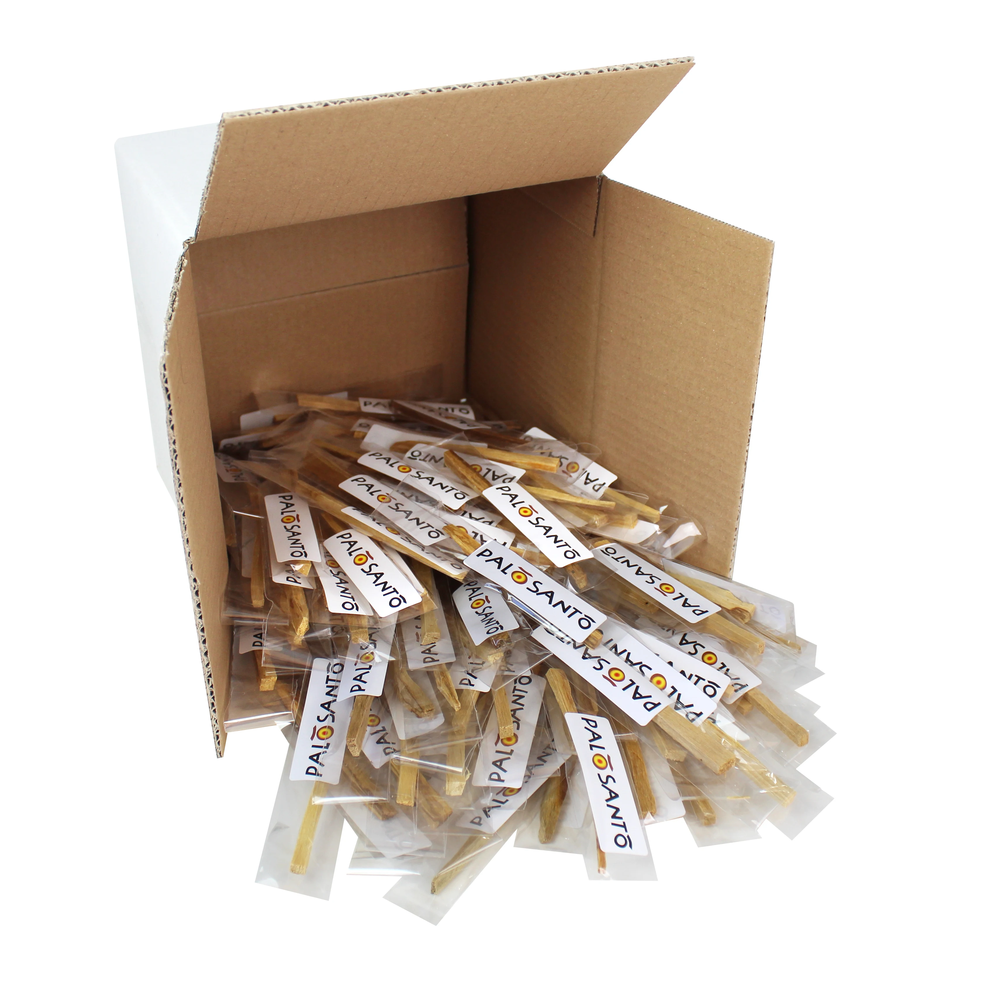Palo Santo Sticks from Peru - Private Label PALOSANTO Cerimonial -  High Quality Natural Incense Sticks - 100 Sticks per Pack