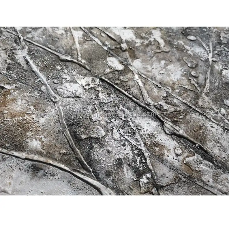 Large Original Oil Painting on Canvas Trees Painting Home Decor ,Golden BloomingTree Paint