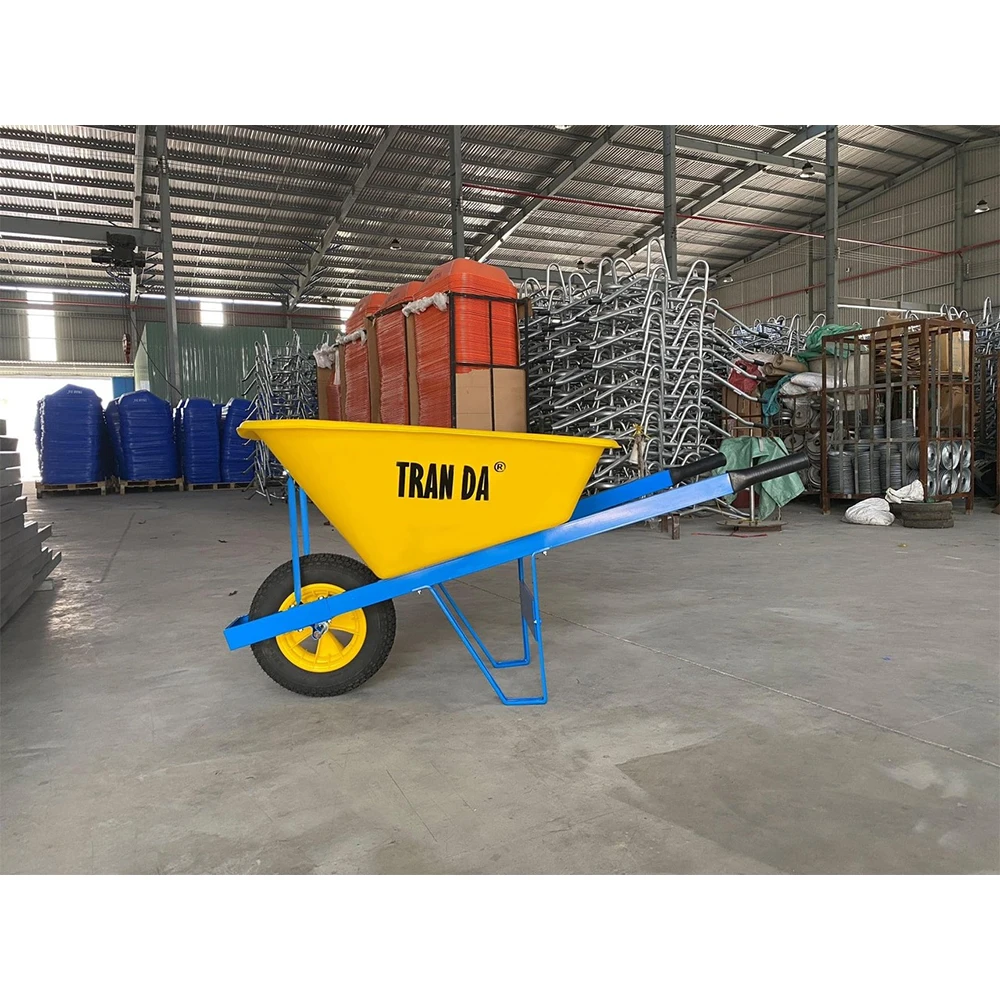 Дешевле и металлический поднос кургана колеса, Heavy duty со стальными ручками тачка