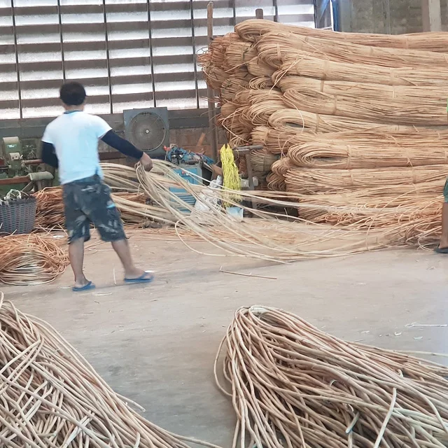 
Webbing roll rattan / wicker chairs 