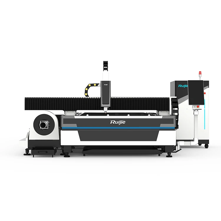 
Ruijie 3015HT Tube MS SS Cutting 3000W Metal Fiber Laser Cutting Machine for Mild Steel 