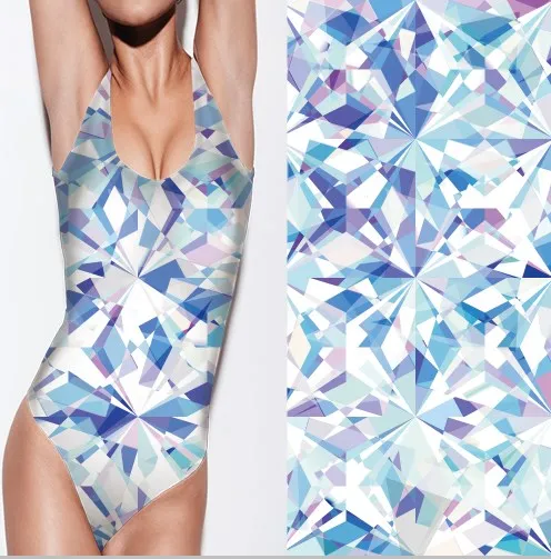 Eco-friendly polyester Bathing Suit  Leotard  bikini   swimsuit print  fabric