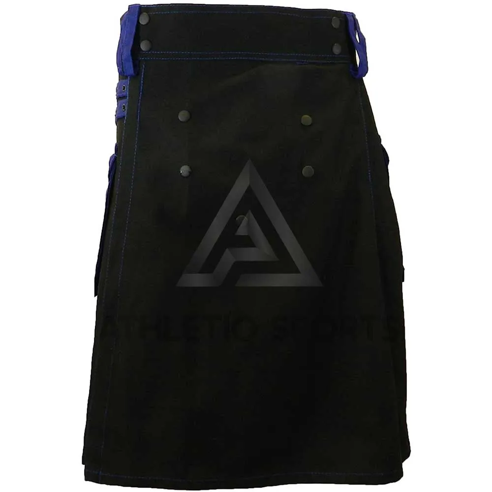 
Scottish Active Men Utility Kilts, Sports Fashion Cotton kilt Khaki, wholesale High Quality Scottish Kilts 