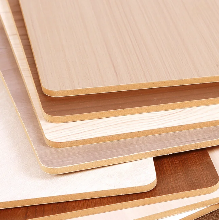 White Melamine Laminated Mdf Display Board Melamine