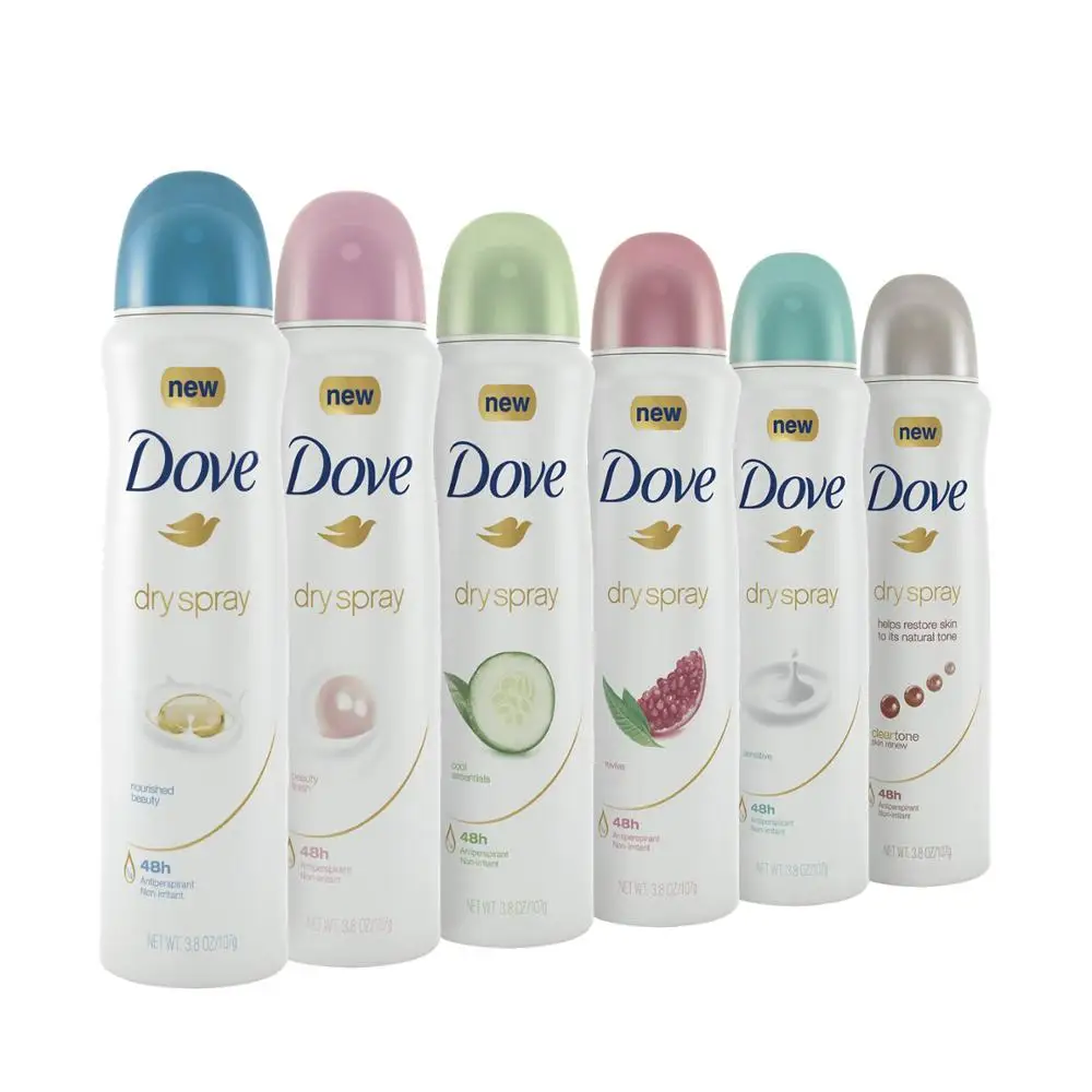 Высококачественный оригинальный дезодорант-спрей для тела Dove для продажи