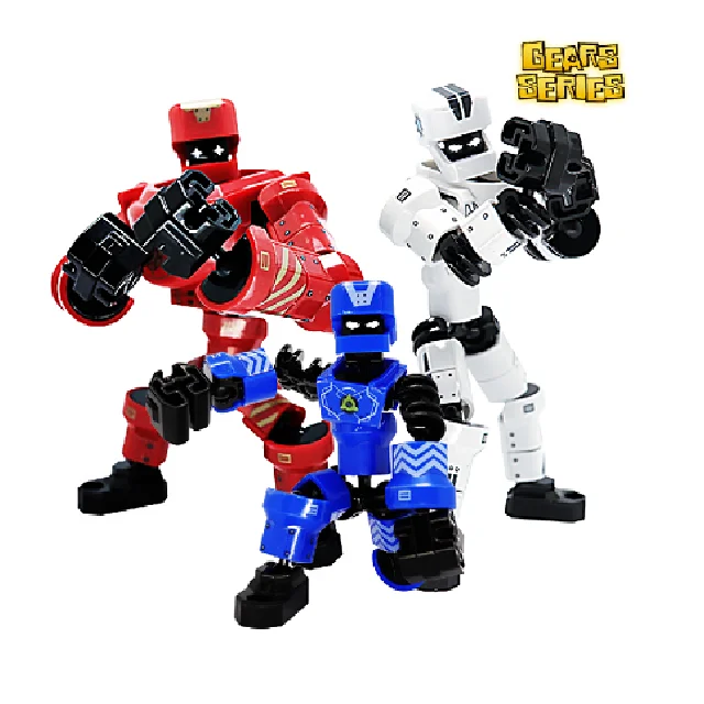
High quality easy to build 3 color options GEARS FIGURE SERIES robot with joint structure DIY robot every parts made in Korea 