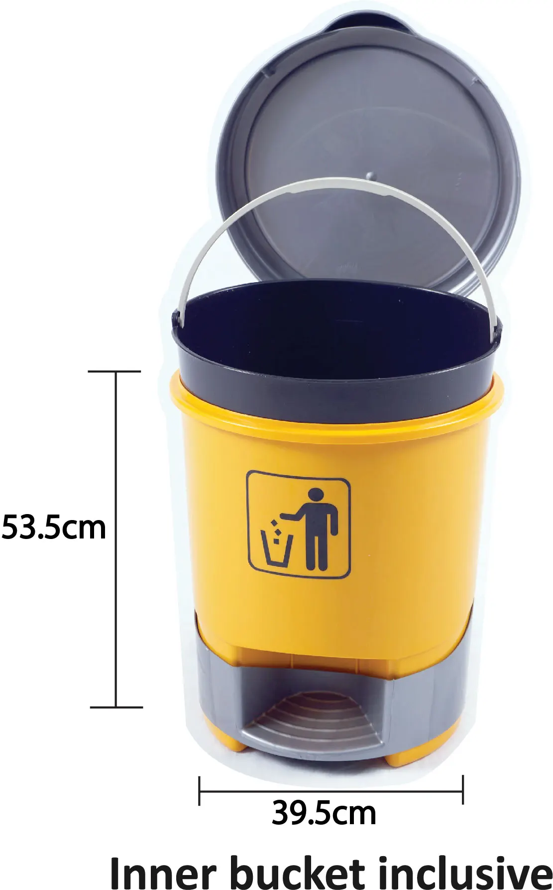 Malaysia Manufacturing Supplier Stylish 4,8,12 Gallon Step Round and Square Step Bin