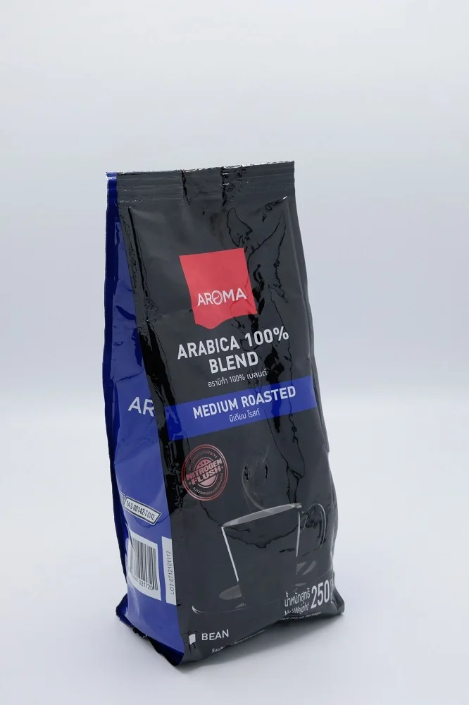 
Best Price Arabica and Robusta 250g Blended Medium Roasted Coffee Beans 