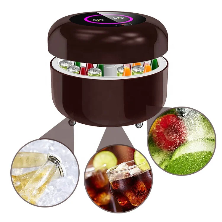 Latest Refrigerator Coffee Table Smart Coffee Table With Refrigerator Hifi Speaker And USB Charger