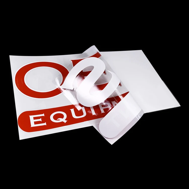 
Premium transfer label sticker custom print 