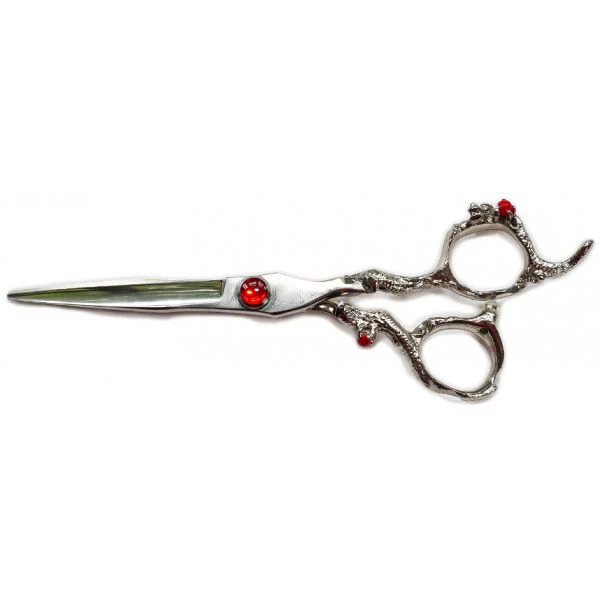 Стальные ножницы для стрижки волос SUS 440C черные Парикмахерские со съемным