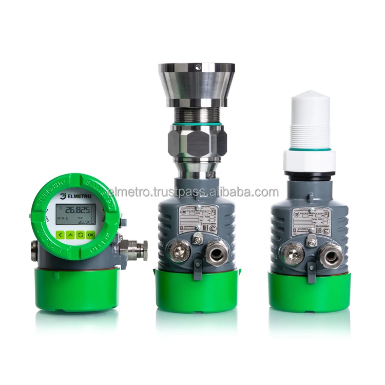 Hit radar level gauges for level measurement in closed rooms and open tanks, radar level transmitters